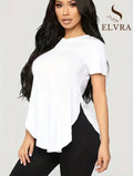 Plus Size Casual Women Short Sleeve T-shirt Girl Animal Y2K Fashion Tops Tee Gril Black White Clothes New Female T-shirts