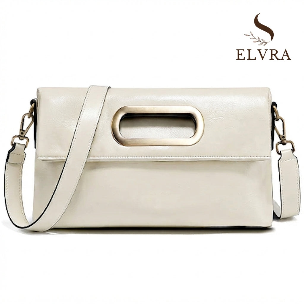 Genuine Leather Vintage Designer Handbag For Women Large Capacity Shoulder Bag New Brown Crossbody Bag Tote Bag Purse 2024