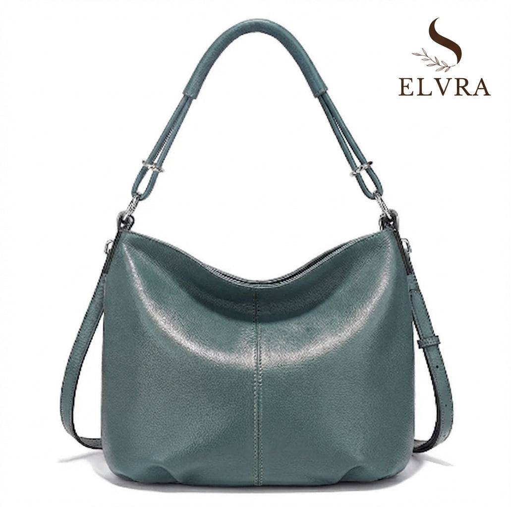 Beige New Women's Soft Cowhide Leather Shoulder Bag Crossbody Satchels Leather Hobo Bag Black Cowhide Natural Bag Brown
