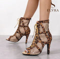 High Heels Women's Sandals New Open Toe Casual Latin Dance Shoes Girls' Ballroom Sandals Large Dance High Heels Women's Shoes 43