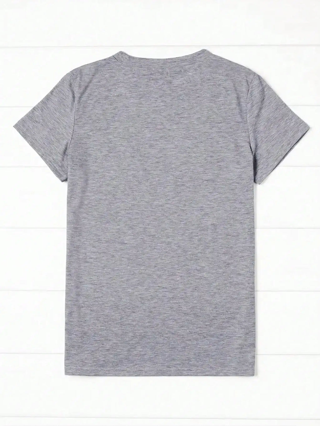 Large Size Women's Slogan Printed Round Neck Loose Short-Sleeved Casual T-Shirt, Suitable for Daily Commuting and Shopping