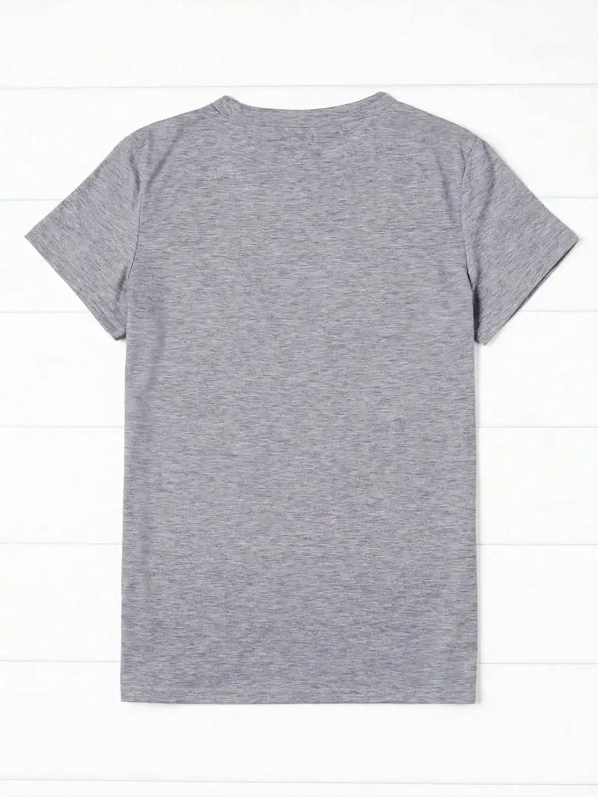 Large Size Women's Slogan Printed Round Neck Loose Short-Sleeved Casual T-Shirt, Suitable for Daily Commuting and Shopping