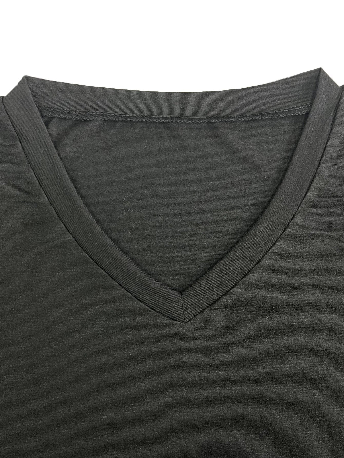 Women's Loose V-Neck Top Spring/Summer New Color Half Sleeve European American Style Clothing Amazon Foreign Trade