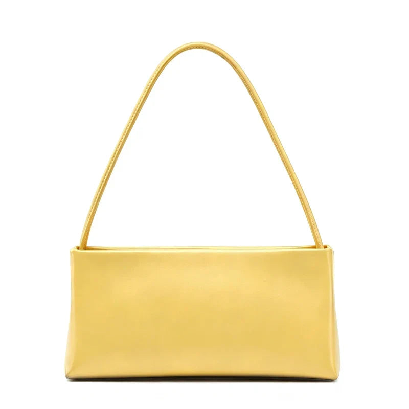 Green Luxury Designer Handbag Fashion Women Leather High Sense Shoulder Bag Ladies Underarm Bag Cross Body Sac De Femme